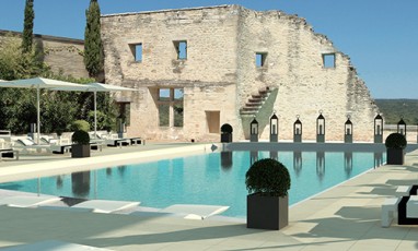 Vieux castillon piscine