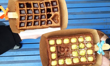 Yummy guiltfree gaufre sucre