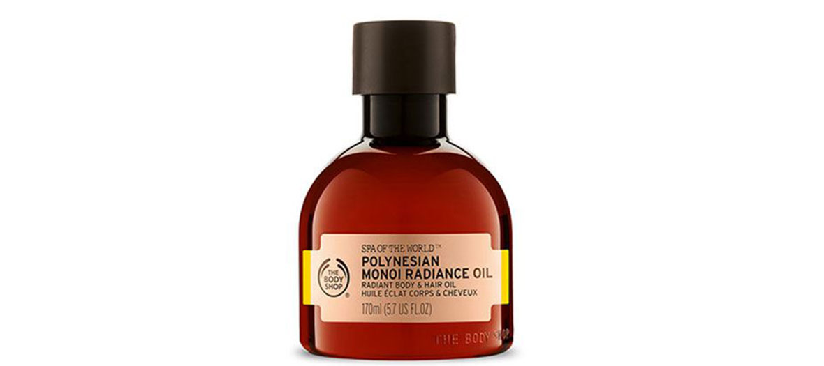 oil for body and hair by the Body Shop