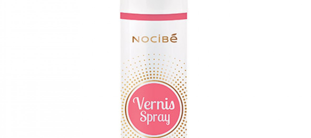 Vernis en spray de chez Nocibé