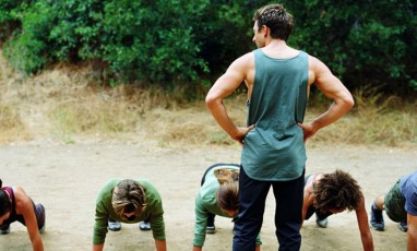 Scéance d'abdos Au Parc Monceau avec Urban Challenge