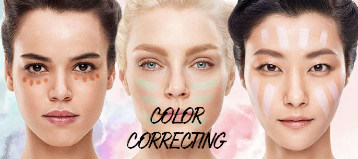 Correction pastels of color correcting