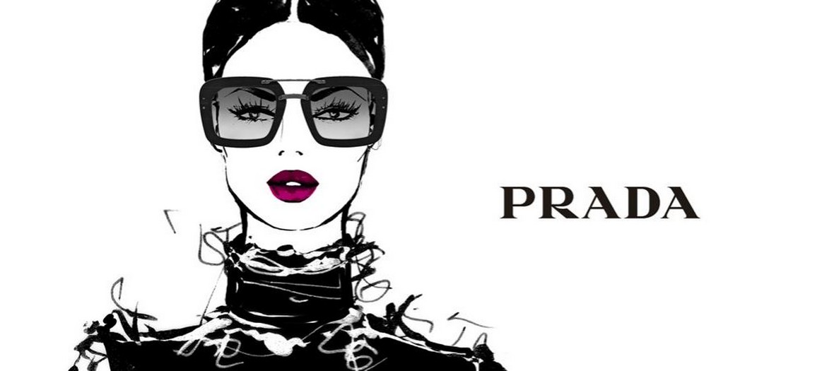 prada illustration by megan hess