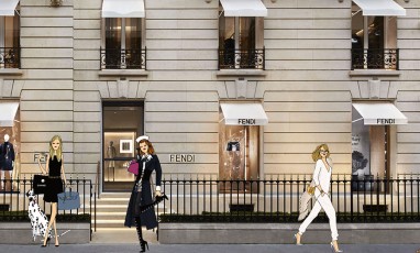 Fendi Boutique Avenue Montaigne 