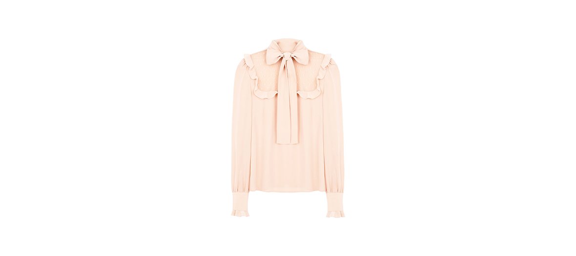 romantic red valentino blouse