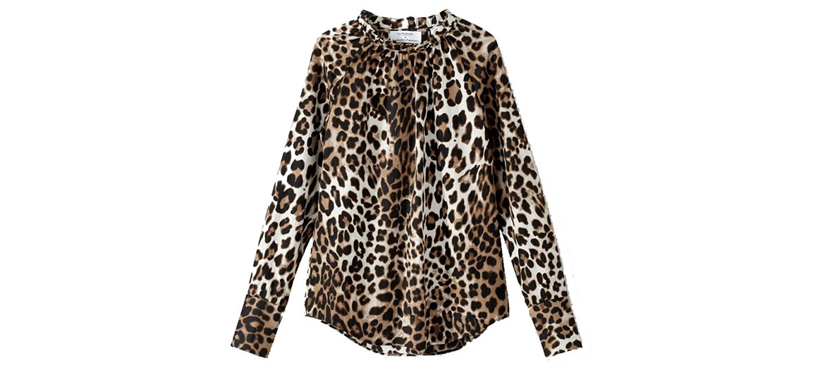 leopard blouse isabelle thomas x la redoute