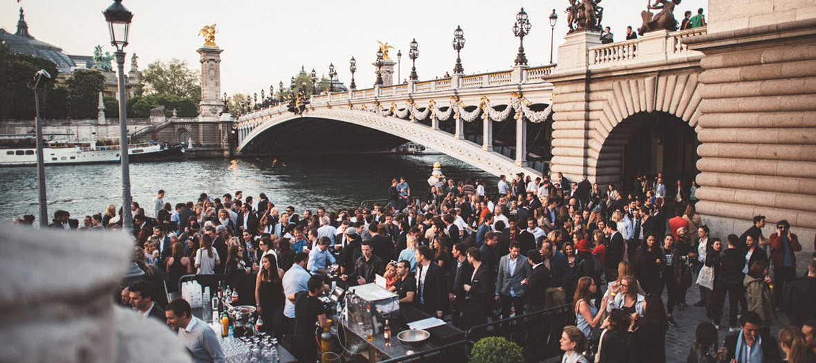 Pont alexandre iii terrace faust