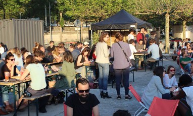 Terrasse du barapapa quais de seine