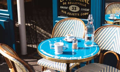 Terrasse de la fontaine de belleville