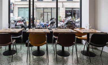 Interieur du restaurant giovanni passerini 