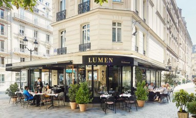 Terrasse du restaurant lumen