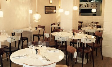 Interieur du restaurant marzo