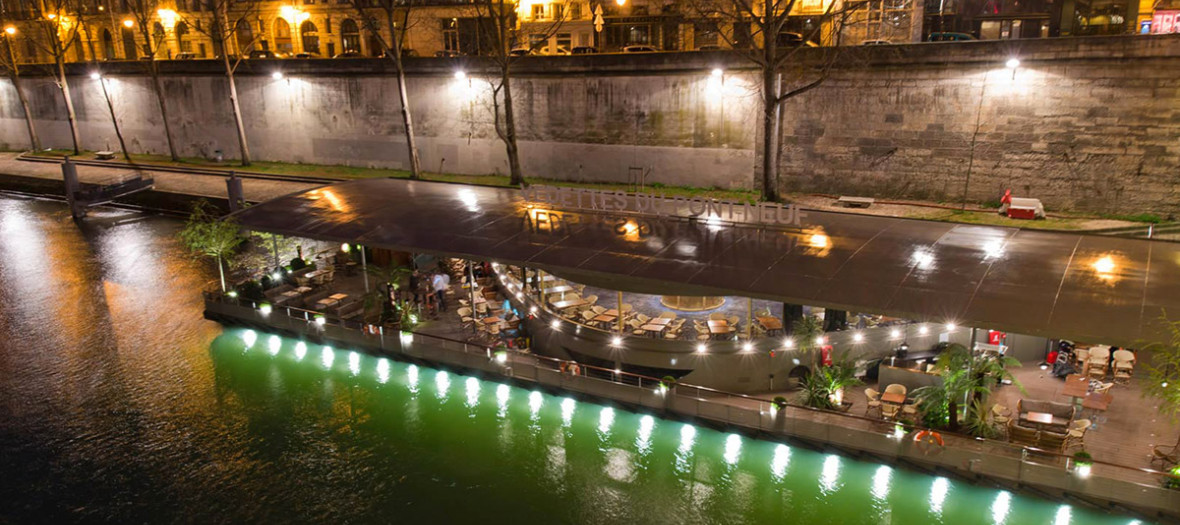 Les jardins du pont neuf barge