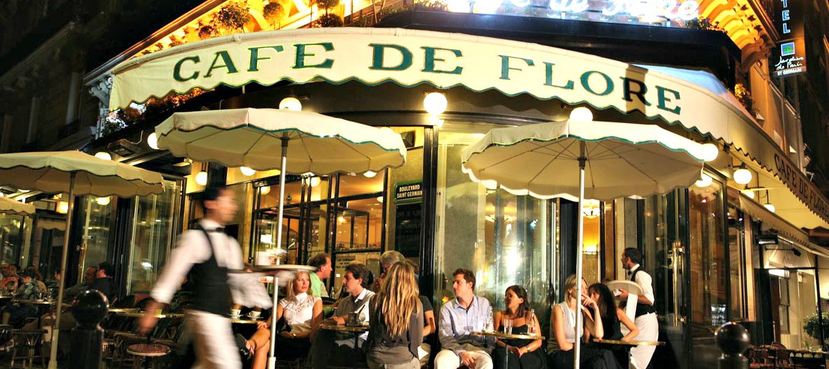 Cafe de Flore, terrace