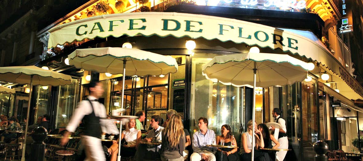 Cafe de Flore, terrasse 