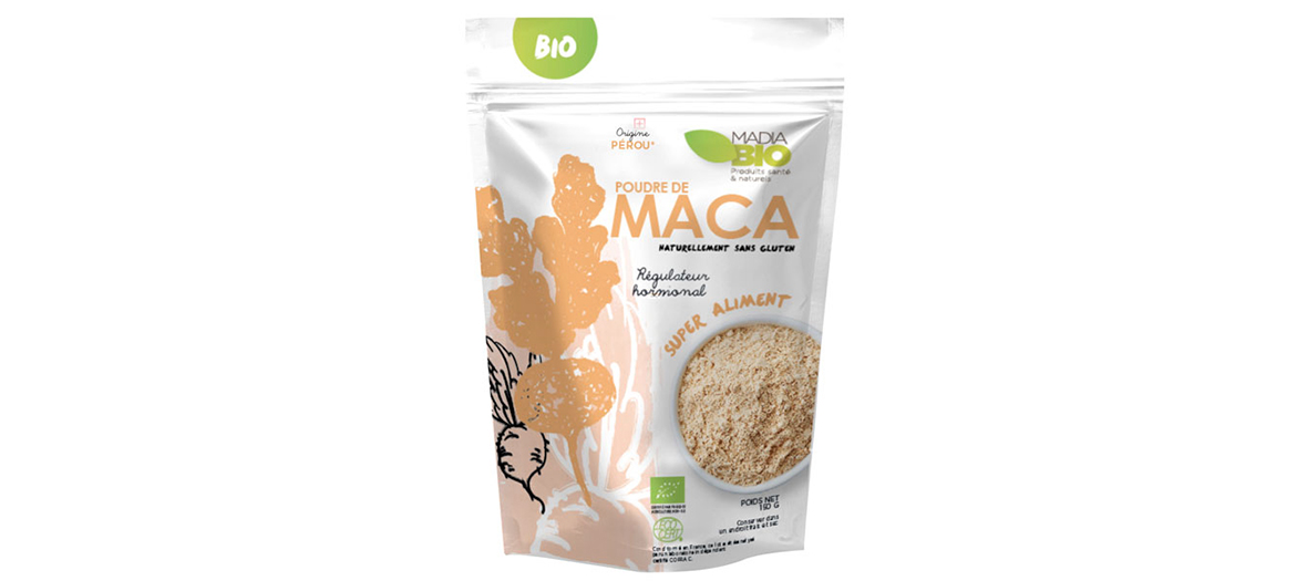 Maca powder box