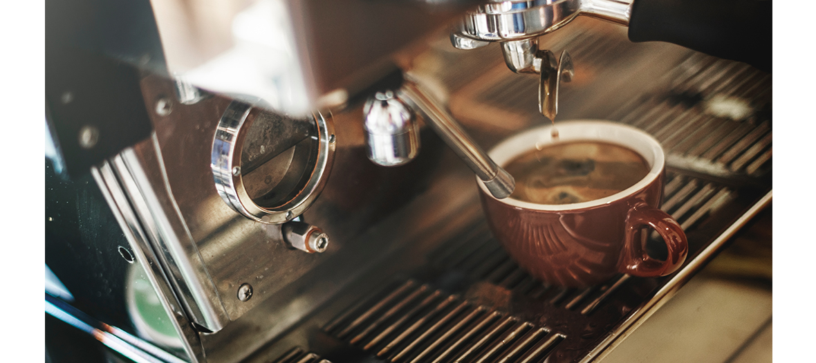 Tasse de café noir