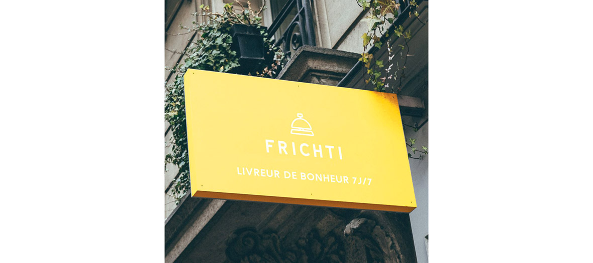 frichti outside sign shop