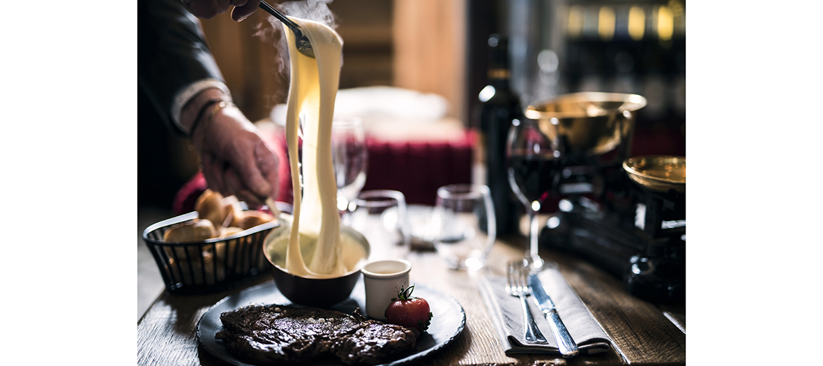 Aubrac rib steak with Aligot mash