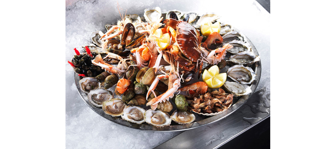 Livraison plateau de fruits de mer