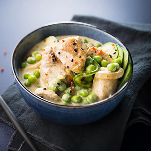 Cookeo Chicken With Coconut Milk And Green Curry