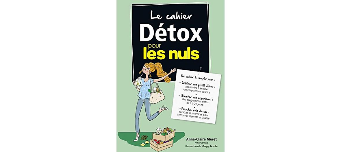 cahier detox pour les nuls anne claire meret