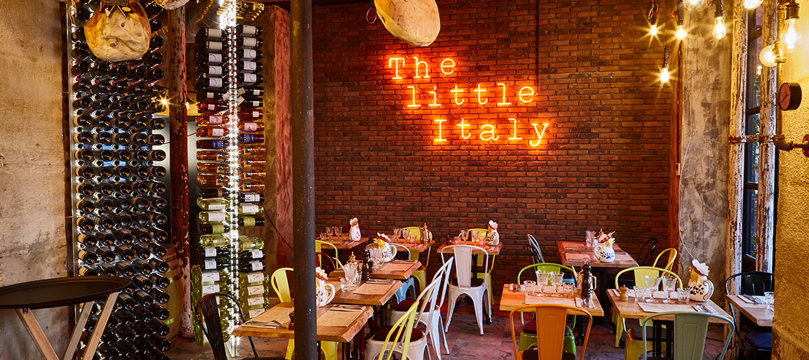 The Little Italy un resto italien branché dans le 18e