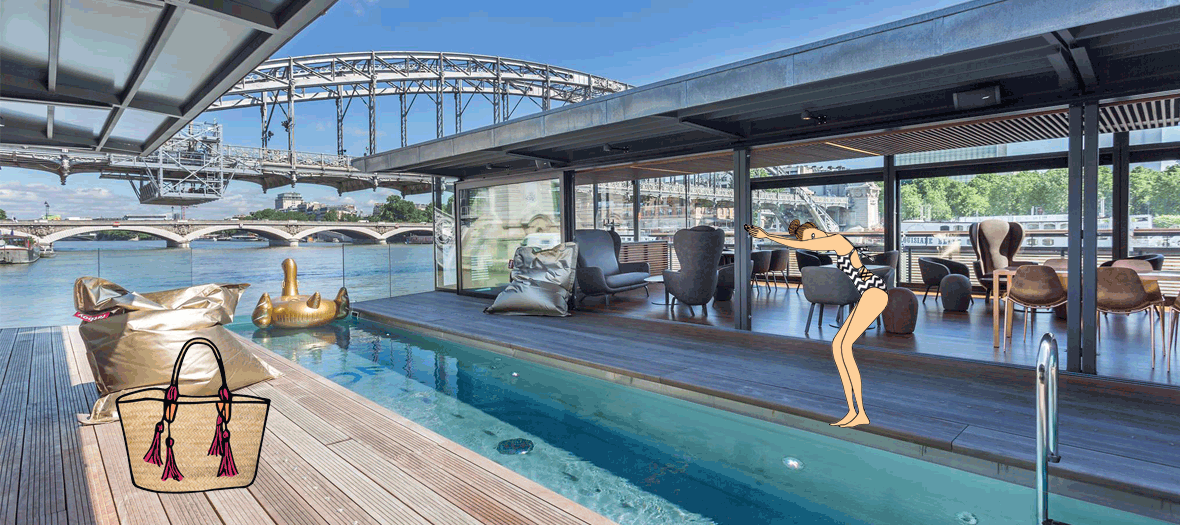 The Prettiest Outdoor Pools In Paris