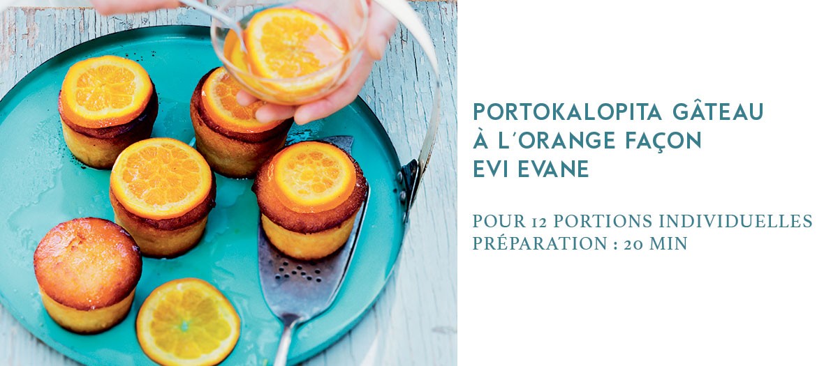 Recette du gâteau à l'orange d'Evi Evane