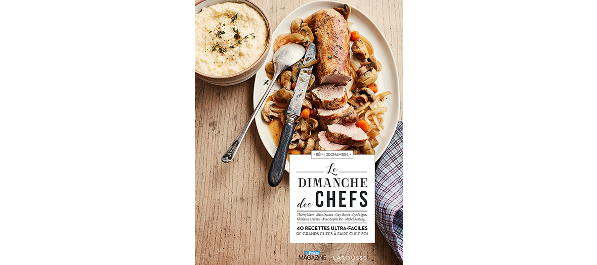 le dimanche des chefs livre recettes