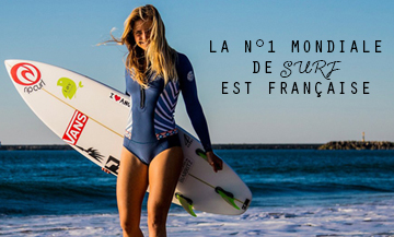 Pauline Ado Championne Surfeuse