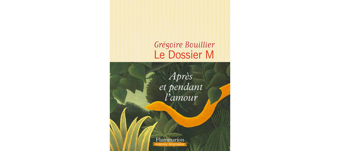 Couverture du livre le dossier m de Grégoire Bouillier