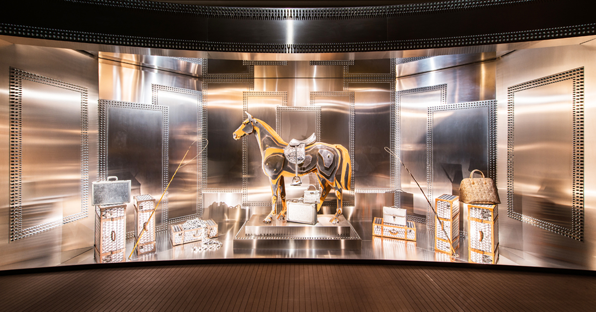 Hermès à tire-d'aile : the exhibition of Leïla Menchari at