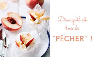 Recette Peche