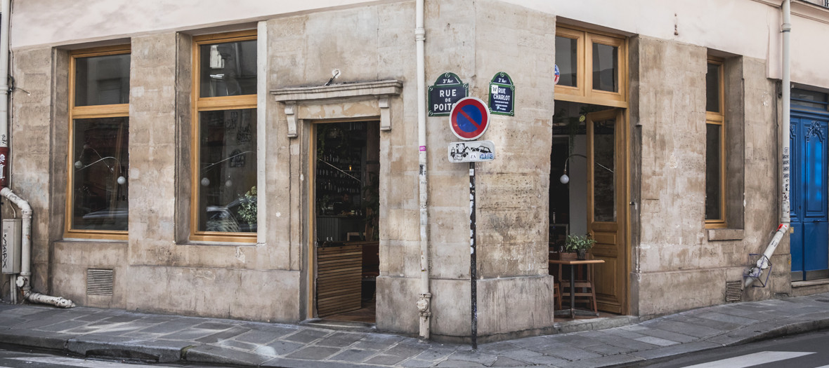 Carbon restaurant in the Marais area in Paris