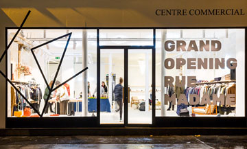 Façade du concept-Store Centre Commercial