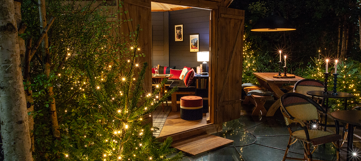 Cabane dans le jardin du Roch Hotel & Spa