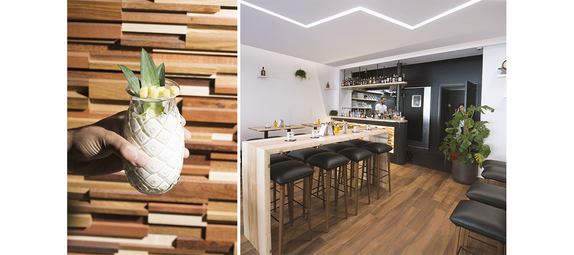 Le Cocktail Bobo et l'intérieur du Bar