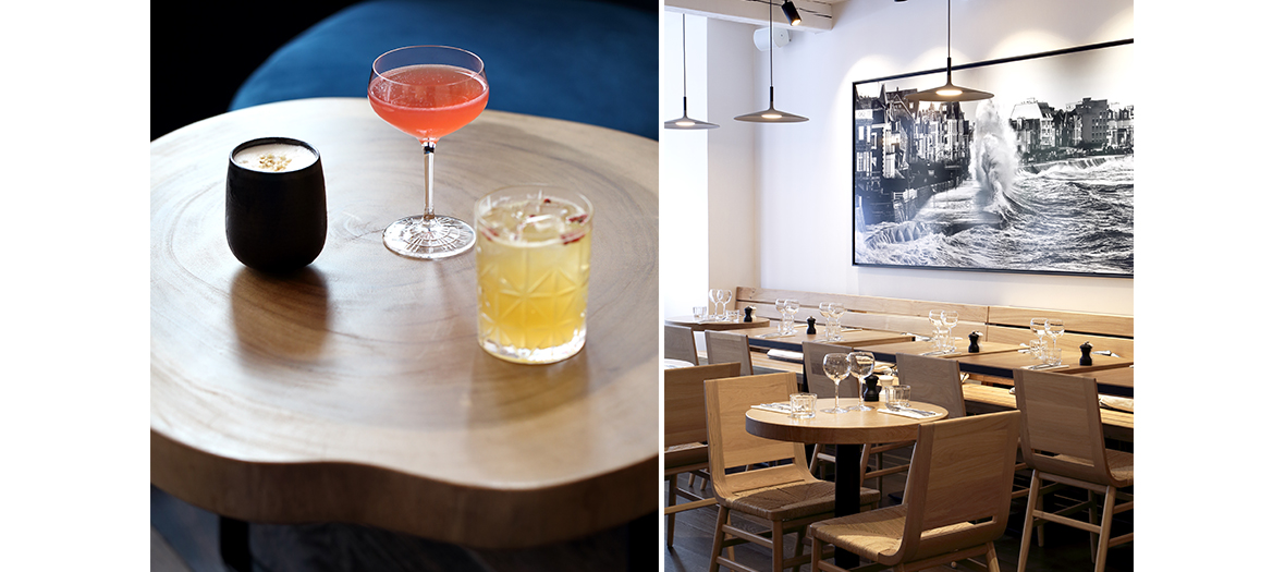 Mix de Cocktails Corvello et le Décor du Bar à Cidre