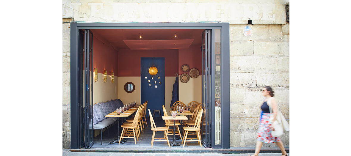 restaurant vu de l'extérieur 