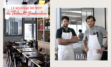 Restaurant bistronomique de Thibault Sombardier