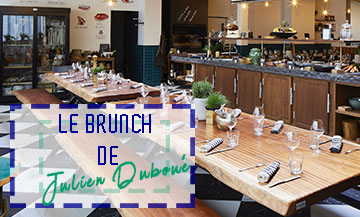 Salle de restaurant du brunch boulom