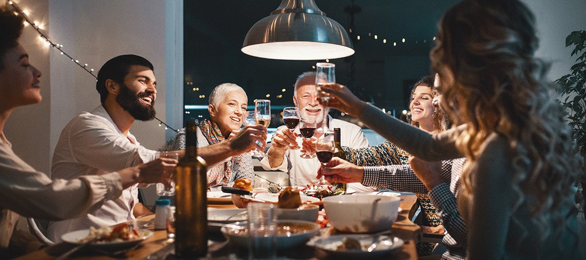 L'épicerie pour les repas de fêtes