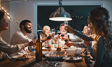 L'épicerie pour les repas de fêtes