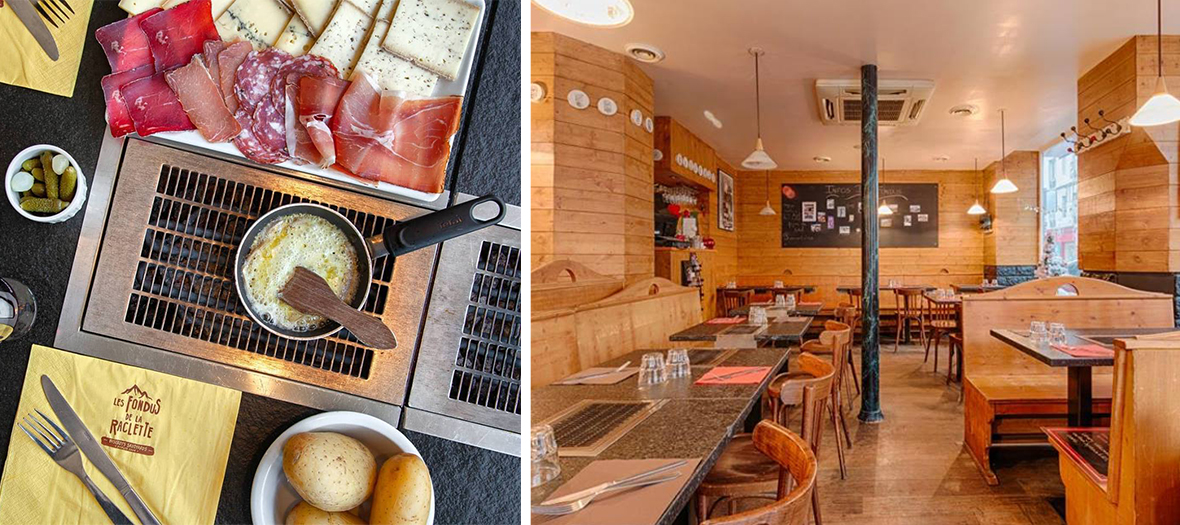 Où manger les meilleures raclettes, fondues et tartiflettes de Paris