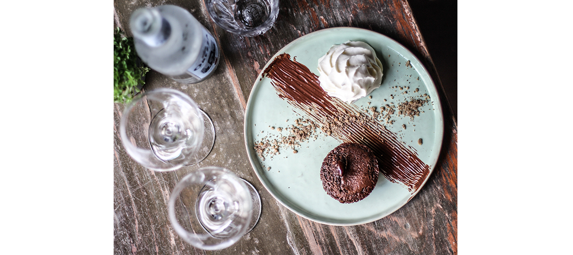 Dessert Fondant au chocolat