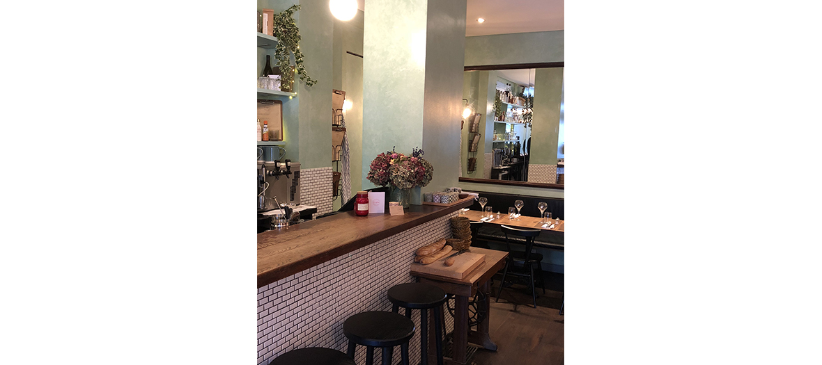  Interior atmosphere of the restaurant room Office