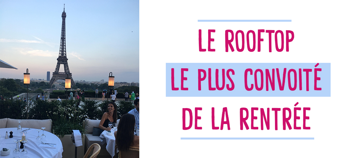 La terrasse du restaurant Girafe à Paris