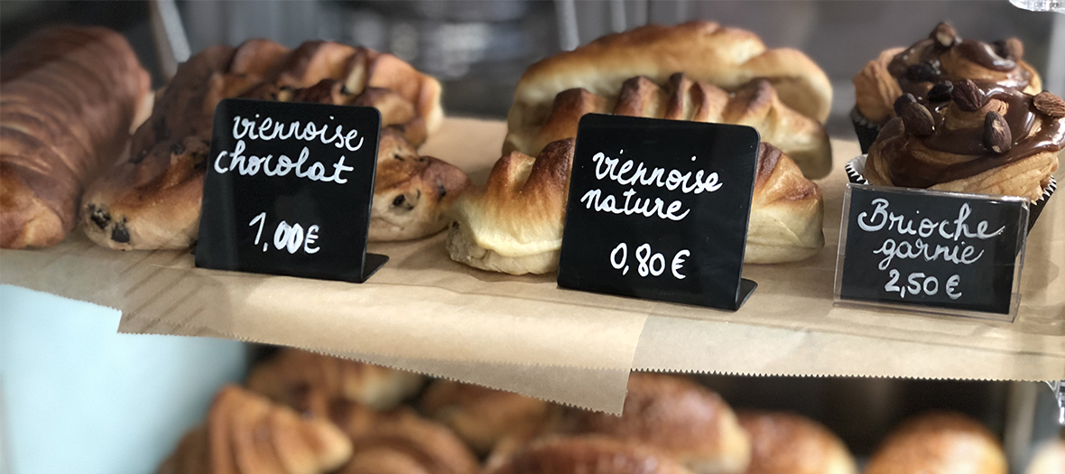 Boulangerie du chef Alan Geaam dans le Marais