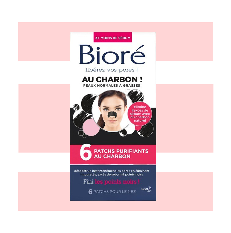 Patch au charbon Bioré